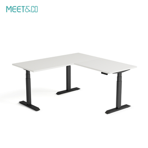 Bureau debout électrique avec écran LED et 3 boutons de mémoire, fabricant OEM pour bureau de direction, contrôle précis de la hauteur - Product Image 1