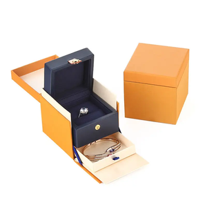 Custom wedding jewelry box Proposal ring necklace jewelry storage box
