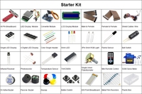 Kit de Aprendizaje de Electrónica Básica OKY1209 con Protoboard, Resistencias y LED para Educación en Programación