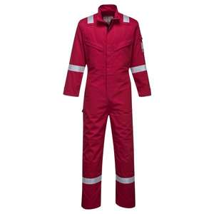PORTWEST - FR93RERM Bizflame Overol ultra rojo-EAN 5036108315536 ROPA DE TRABAJO RESISTENTE A LLAMAS - Product Image 1