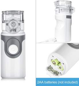 L'atomiseur ultrasonique rechargeable portatif de nébuliseur pour l'usage médical à la maison inclut la source d'énergie électrique et l'embouchure - Product Image 3