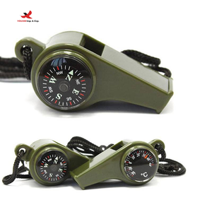 Silbato Multifuncional 5 en 1, Impermeable, con Termómetro, Brújula, para Emergencias y Escalada, RTS, Pedidos Mixtos al por Mayor - Product Image 1