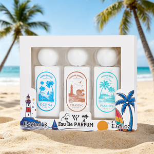 Confezione Regalo di Profumo da 50ml, Lussuoso Profumo da Donna con Tre Diverse Fragranze e Lunga Durata - Product Image 1
