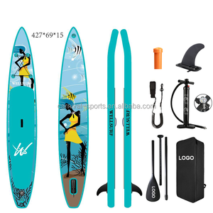 กระดานยืนพายแบบเป่าลมขนาด 365 ซม. สีสันสดใส ราคาประหยัด พร้อมโลโก้สั่งทำได้ รับรองมาตรฐาน CE ยี่ห้อ BOONIE BEARS รุ่น Customized Sup B - Product Image 6