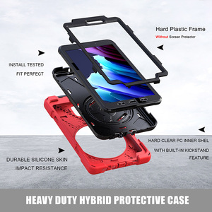Trẻ Em Silicone Bumper Xoay Dây Đeo Tay Fold Đứng Bút Chì Khe Cắm 8 Inch Thông Minh Tablet Trường Hợp Đối Với <span class=keywords><strong>Samsung</strong></span> <span class=keywords><strong>Tab</strong></span> Hoạt Động <span class=keywords><strong>3</strong></span> t570 T575 2020 - Product Image 5