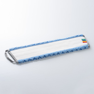 Microfiber <b>Flat</b> <b>Mop</b> Replacement Cloth Rectangular Hook And Loop Fastener Home Cleaning Use - Product Image 1