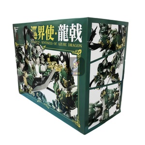 Figurines d'<span class=keywords><strong>action</strong></span> en plastique de robots de <span class=keywords><strong>patrouille</strong></span> Mecha Dragon Halberd, modèle Spot Hidden Road, ensemble de jouets militaires à assembler, cadeau - Product Image 5