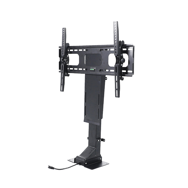 TV-01 Electric Height Adjustable TV Lift Mechanism Motorized TV Lift With Remote Control Floor Standing Mount TV Stand