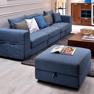OPPEIN Piccolo Appartamento Composto Da <span class=keywords><strong>Soggiorno</strong></span> Rivestimento In Tessuto Divano Di Stoccaggio Set - Product Image 2