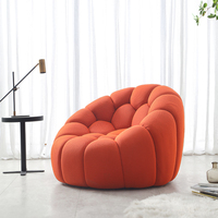 Canapé modulaire bulle populaire au design moderne et épuré, convertible en lit, disponible en différentes tailles et couleurs, idéal pour villas, écoles et parcs.