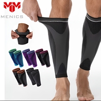Manchons de compression dégradés pour mollets en nylon et élasthanne, respirants, avec massage, soutien des mollets, protège-jambes pour marathon et sports de plein air