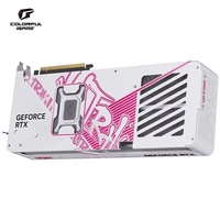 Kartu Grafis IGame GeForce RTX 5080 Ultra W Putih GDDR7 Kartu Video Gaming Mendukung DLSS 4 Kipas Tiga GPU Desktop