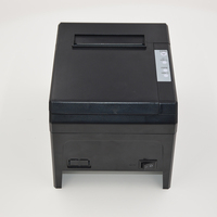 Impresora Térmica de Recibos y Códigos de Barras de Escritorio con Cable, 80 mm, con Interfaces USB e Inalámbricas, Compatible con POS Linux, para Uso en Cocina