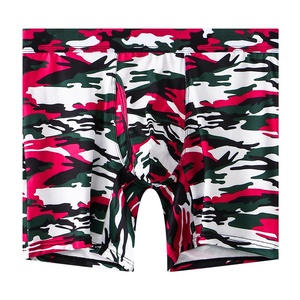 <strong>New</strong> Arrival Customized Loose Camouflage <strong>Boxer</strong> Shorts Breathable Knitted Polyester Casual with Pocket - Product Image 5
