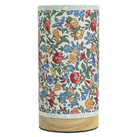 Lampe de table sans fil moderne de style antique avec abat-jour en tissu à intensité variable tactile, alimentée par batterie, design pratique pour table de chevet