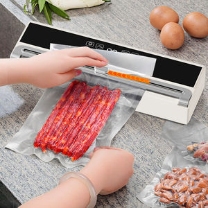 USBワイヤレスウェット/ドライ真空シーラー家庭用プラスチックフレッシュキーパー食品包装保管ドライウェット分離真空シール - Product Image 2