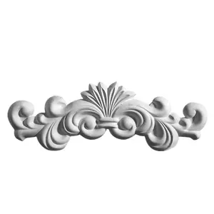Gypsum Moulding Decorative Accessories Plaster Applique For Wall