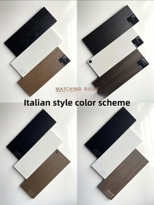 Kit de nuancier de matériaux personnalisés pour toute la maison |   Échantillons de portes d'armoires, panneaux muraux et comptoirs en pierre pour projets de villas de luxe - Product Image 4