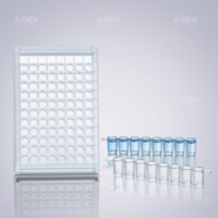 Vente en gros usine : Plaque ELISA stérile haute performance à 8 puits et 12 compartiments, détachable et transparente, consommables de laboratoire