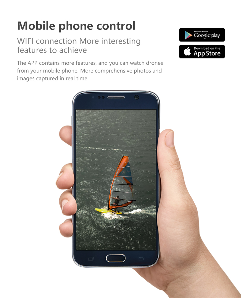 KY601G Drone, mobile phone control aenocnanco google play wifi connection