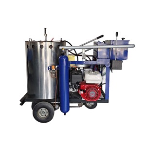 เครื่องทำเส้นจราจรแบบพ่นเทอร์โมพลาสติกชนิดล้อโค้ง แบบเข็นด้วยมือหรือแบบขับเคลื่อนด้วยตัวเอง - Product Image 4