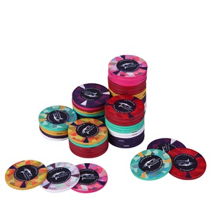 Jetons <span class=keywords><strong>de</strong></span> <span class=keywords><strong>poker</strong></span> en céramique personnalisés FuPai Factory 10g, 40x3.3mm, qualité casino supérieure, tout design personnalisable pour jeux <span class=keywords><strong>de</strong></span> hasard - Product Image 5