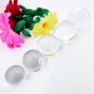 Boule de jonglage transparente en cristal, boule de jonglage de contact, boule de performance légère et flottante, accessoire de magie - Product Image 2