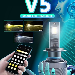 Sanvi V5 6000k 95w 30000lm Super Bright Led Headlight Bulb Canbus H1 H4 H7 H11 9005 9006 9012 Auto Lighting System New Version - Product Image 6