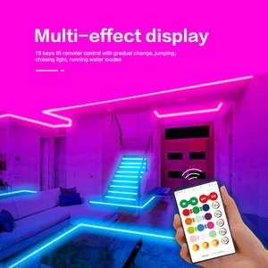 Bande lumineuse <span class=keywords><strong>LED</strong></span> RGB USB 5m 10m <span class=keywords><strong>15m</strong></span> 20m, bande lumineuse d'ambiance intelligente pour téléviseur, bande lumineuse <span class=keywords><strong>LED</strong></span> <span class=keywords><strong>multicolore</strong></span> flexible, néon - Product Image 4