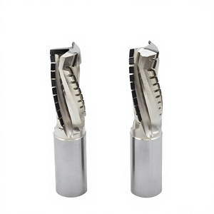 YUFU Z3+3 Fraise à spirale diamantée CNC en carbure, 10 mm de tranchant, personnalisable ODM/OEM pour le contreplaqué - Product Image 4