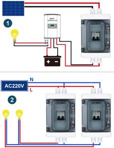 <span class=keywords><strong>HA</strong></span>-Serie IP65 Wasserdichter Verteiler kasten (20A 30A 40A 60A 100A ) <span class=keywords><strong>HA</strong></span> 4-WEGE-BOX 12V 24V 400V DC-Verteiler kasten trennen - Product Image 4