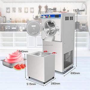 Nueva Máquina de Helados Comercial de Alta Resistencia con Certificación ETL, con Grifo Rociador y Fregadero, 1 Año de Garantía - Product Image 3