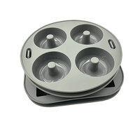 Ensemble d'accessoires pour friteuse à air : Moule à muffins, Moule à donuts, Moule à savarin en silicone, Doublures pour friteuse à air, Carré, Rectangle, Double panier