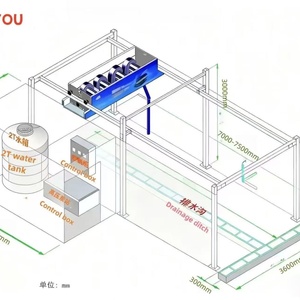 Machine de lavage de voitures automatique sans contact à 360 degrés avec mousseur, prix abordable, certifiée CE - Product Image 6