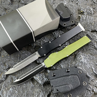 Couteau de poche pliable pour le camping et la randonnée, lame en 8CR13MOV, manche en alliage d'aluminium, couteau tactique pliable pour l'extérieur