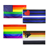 90x150cm 500g Big Bunting Us American Table arc-en-ciel et Trans Colors swiss Lgbt Gay Pride Flag