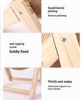 Griffoir pour chat en corde de sisal durable avec jouet à bille en forme de lapin, meuble à gratter