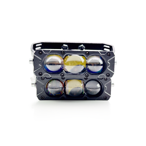 Vente en gros 6500k externe à trois perles lentille de lumière lointaine et proche projecteurs LED lentille de lumière nette moyenne - Product Image 3