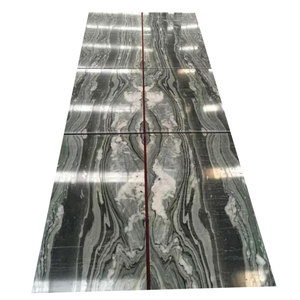 Pulido vestíbulo de revestimiento de pared de mármol de las venas <span class=keywords><strong>verde</strong></span> <span class=keywords><strong>cipollino</strong></span> canicas - Product Image 2