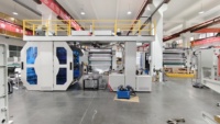 Machine d'impression flexographique à engrenages planétaires contrôlée par écran tactile PLC pour une utilisation facile et une mise en place rapide