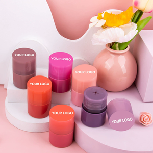 Lipstik Pelembap 6 Warna Tidak Lengket dengan Label Pribadi Makeup Korea, <span class=keywords><strong>Lip</strong></span> <span class=keywords><strong>Gloss</strong></span> Esensial Berpigmen Tinggi - Product Image 5