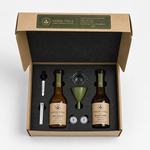 Caja de Envío de Papel Corrugado con Logotipo Personalizado, MOQ Bajo, para Botellas de Salsa Picante, con Separador, Ecológica - Product Image 3