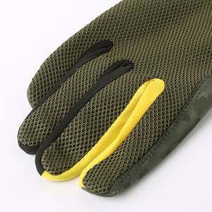 Guantes de trabajo de camuflaje verde Palma antideslizante para todo tipo de actividades al aire libre Camping Jardinería Poda - Product Image 2