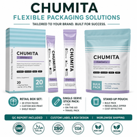 Poudre d'électrolytes au citron vert de l'Himalaya Chumita, tous les 6 électrolytes, sans sucre, végétalien, en sachets individuels, hydratation, OEM, marque privée
