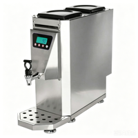 Samovar électrique commercial en acier inoxydable de type turc, 18 L, 3000 W, pour faire du thé et chauffer l'eau