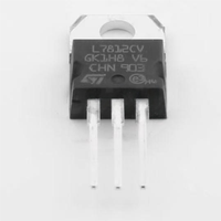 IC Regulator Tegangan Linear L7812CV Asli Positif Tetap 1 Output 1.5A TO-220 L7812CV-DG 7812