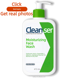 Nettoyant visage hydratant doux 473 ml avec <span class=keywords><strong>acide</strong></span> hyaluronique <span class=keywords><strong>et</strong></span> céramide, non desséchant, équilibrant l'hydratation, pour peaux sensibles - Product Image 2