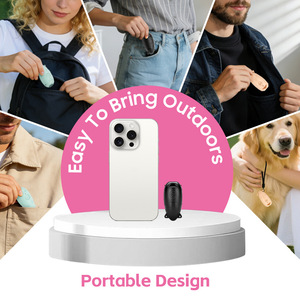 Ultrasonik Yüksek Frekanslı Köpek Kovucu ve Kovalayıcı, Çift Işıklı Yanıp Sönen Akıllı Eğitim Cihazı, Taşınabilir Havlama Önleyici - Product Image 2