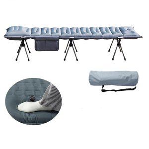 High Quality <strong>Portable</strong> Outdoor Folding Bed Comfortable Soft Camping Sleeping <strong>Cots</strong> Stainless Soft <strong>Mattress</strong> Folding Bed Home Beach - Product Image 2