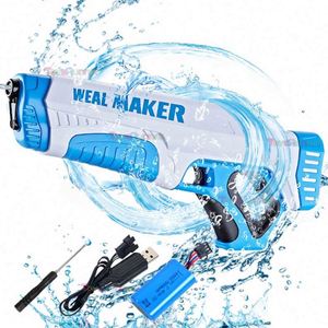 Pistolet à eau électrique haute capacité 1000 ml en plastique ABS, éjection automatique, Super Soaker pour adultes Toysrunner - Product Image 1